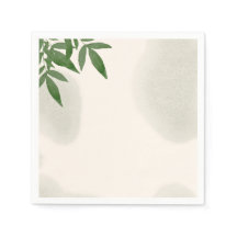 Baby shower de verdure beige