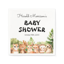 Baby shower des amis de Woodland