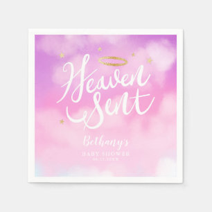 Serviette En Papier Baby shower élégant providentiel