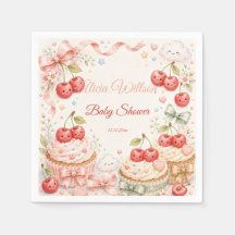 Baby Shower Fantaisiste Cerise