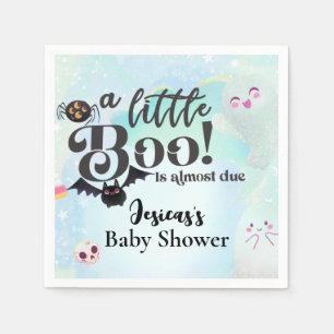 Serviette En Papier Baby shower fantôme mignon éffrayant