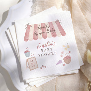 Serviette En Papier Baby Shower Fête de Bébé Marché de Fermier de Prox