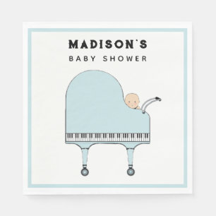 Serviette En Papier Baby shower Garçon