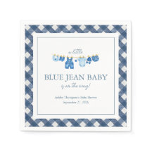 Baby Shower Jean Bleu