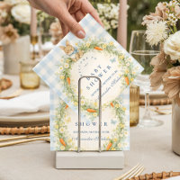 Baby Shower Lapin de Jardin Vintage