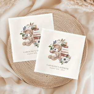 Serviette En Papier Baby Shower Néo-Bohème Neutre pour la Nurserie