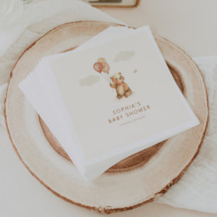 Serviette En Papier Baby shower neutre d'attente rapide