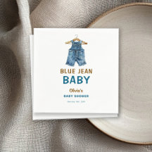Baby shower Ouest Blue Jean Boy