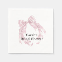 Baby Shower Rose Ruban