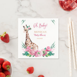 Serviette En Papier Baby shower serviettes