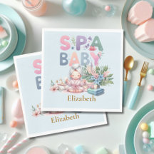Baby shower spa