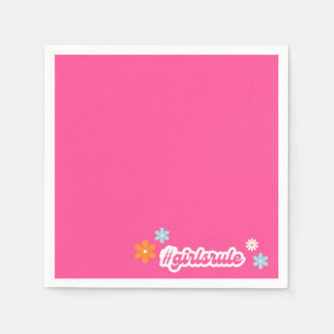 Serviette En Papier Baby shower super d'alimentation pour filles