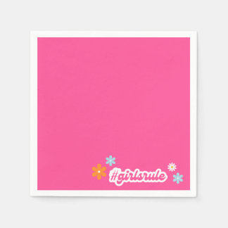 Serviette En Papier Baby shower super d'alimentation pour filles