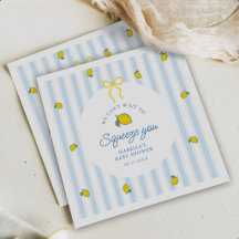 Baby-Shower Thème Citron Neutre