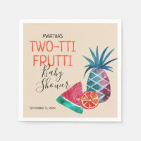 Baby shower Twins Frutti à deux tti