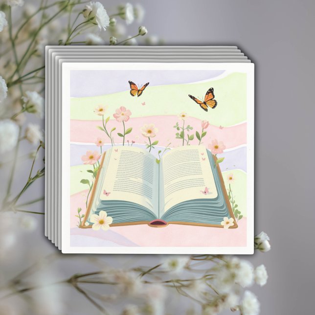 Serviette En Papier Baby shower Whimsical Storybook (Créateur téléchargé)