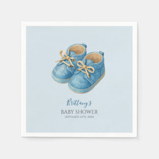 Serviette En Papier Baby Sneakers Sports Baby Shower 