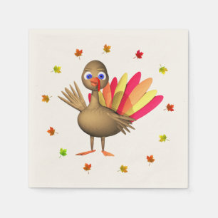 Serviette En Papier Baby Thanksgiving Turquie