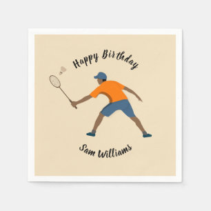 Serviette En Papier Badminton