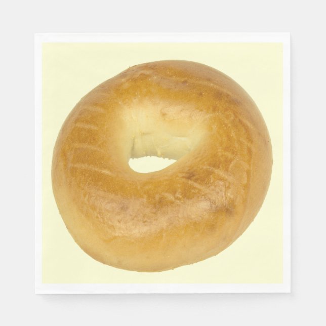 Serviette En Papier Bagel (Devant)