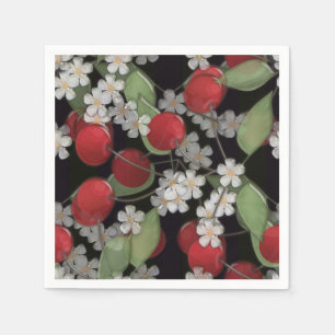 Serviette En Papier Baies rouges