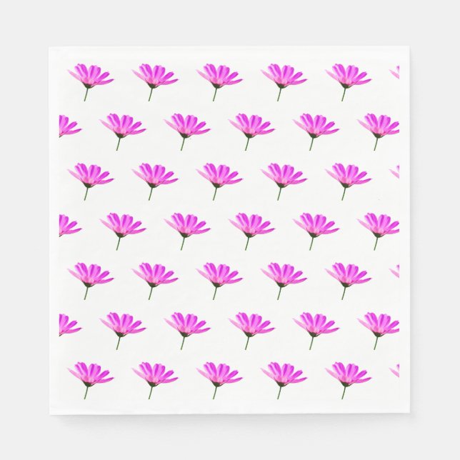 Serviette En Papier Baise rose (Devant)