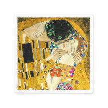 Baiser de Gustav Klimt / Art romantique pour la Sa