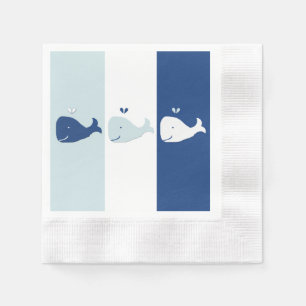 Serviette En Papier Baleine