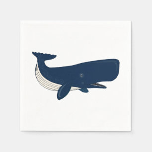 Serviette En Papier Baleine