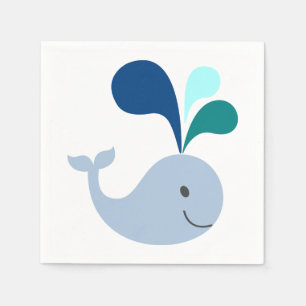 Serviette En Papier Baleine