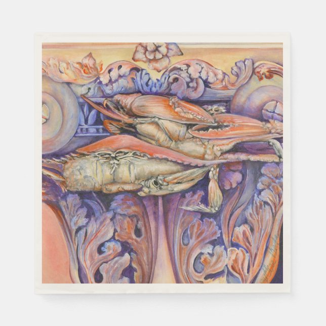 Serviette En Papier Balise de lecture Spike and Curly (Devant)