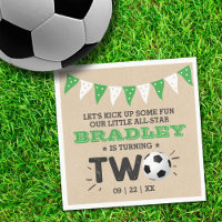 Balle de soccer étoile 2e anniversaire