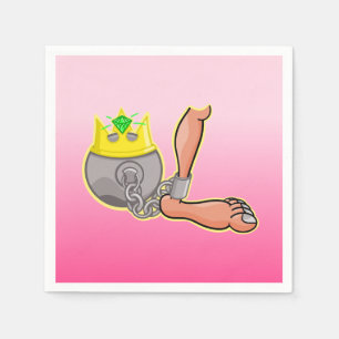 Serviette En Papier Balle et chaîne