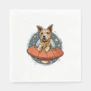 Serviette En Papier Ballerina Beagle - Dansée drôle de chien