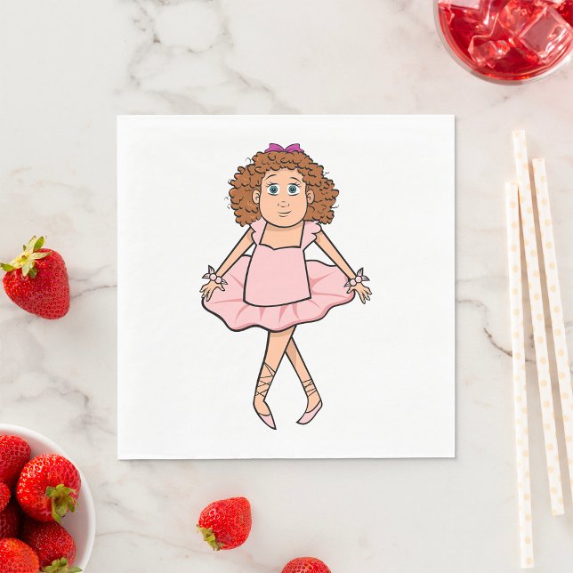 Serviette En Papier Ballerine (Créateur téléchargé)