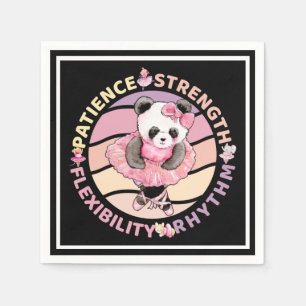 Serviette En Papier Ballet Ballerina Dancer - Filles Inspirationnelles