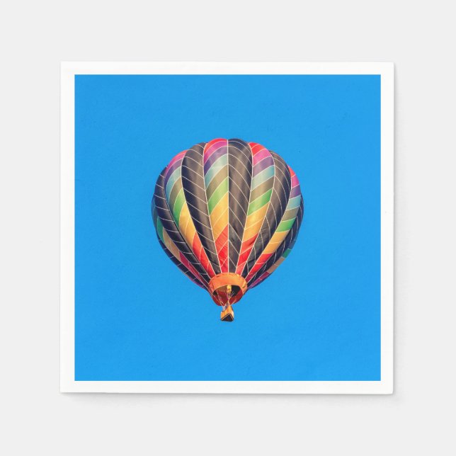 Serviette En Papier Ballon à air chaud (Devant)