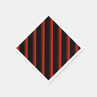 Bande diagonale noire et rouge