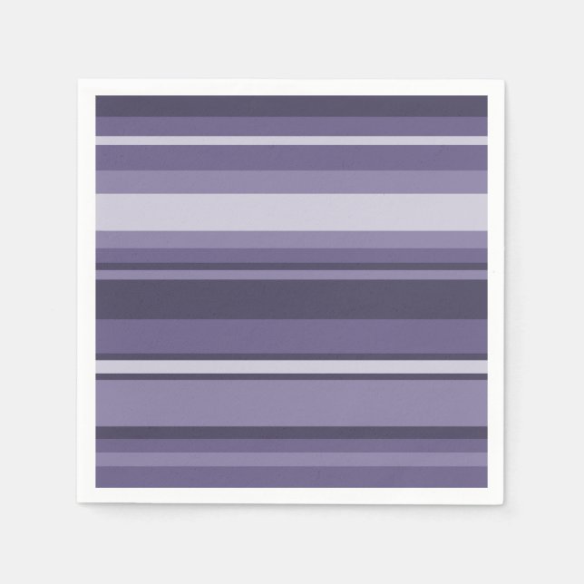 Serviette En Papier Bandes de cuir violet (Devant)