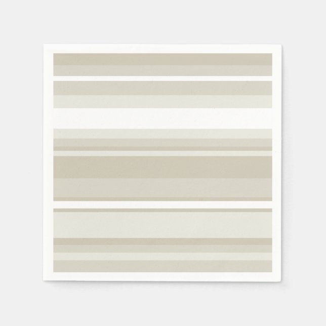 Serviette En Papier Bandes de grès (Devant)