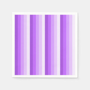 Serviette En Papier Bandes d'ombre pourpres