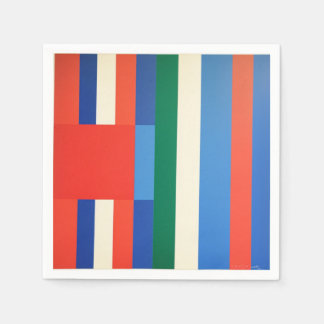 Serviette En Papier Bandes GeoColor Napkin