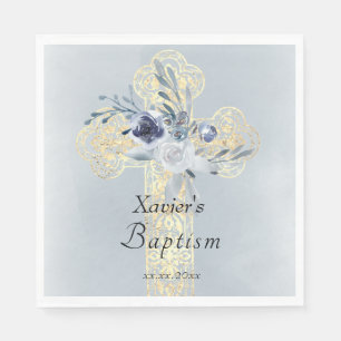 Serviette En Papier Baptême Sainte Croix
