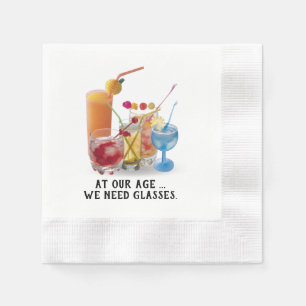 Serviette En Papier Bar Cocktails Collection Napkins
