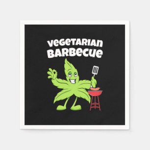 Serviette En Papier Barbecue végétarien
