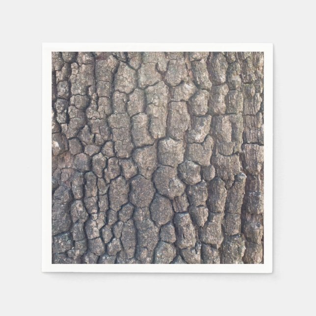 Serviette En Papier Barque d'arbre (Devant)