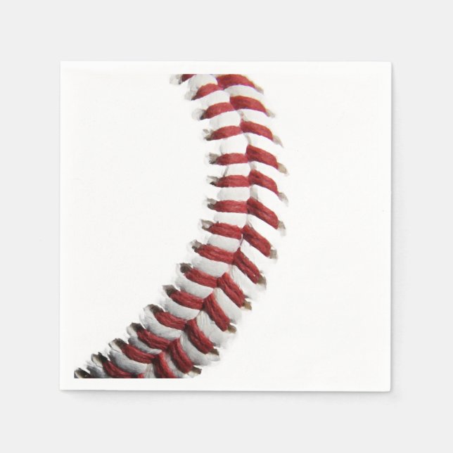 Serviette En Papier Baseball (Devant)