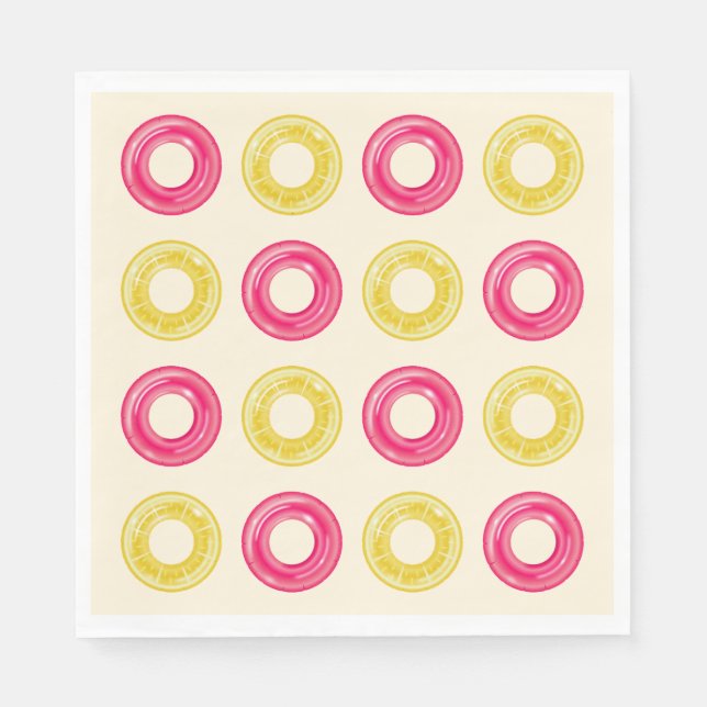 Serviette En Papier Bassin de la fête de la piscine de Splish (Devant)