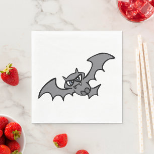 Serviette En Papier Bat malin