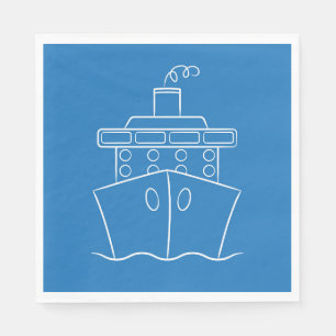 Serviette En Papier Bateau de croisière